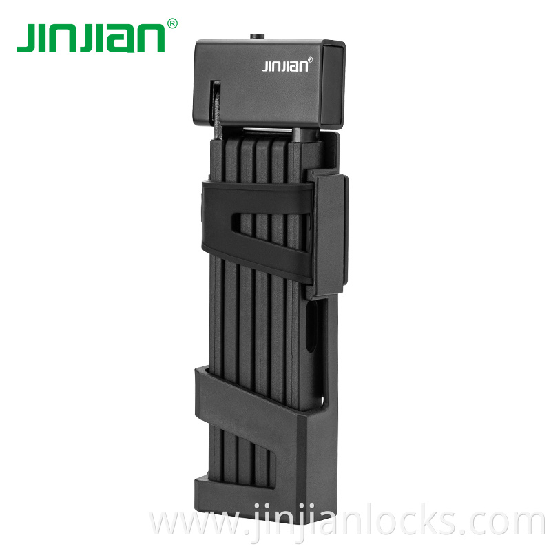 Jinjian Special Hardened Steel Anti Theft E Bike Electric Scooter Folding Lock Cycle Lock Bicycle Foldable Lock